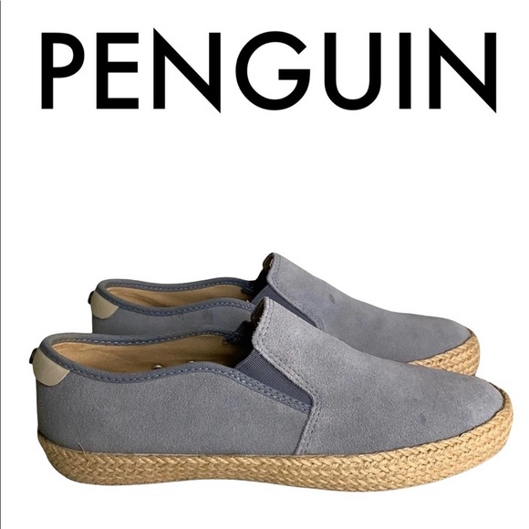 Original Penguin Other - PENGUIN MEN’S BLUE SUEDE ESPADRILLES SIZE 8.5